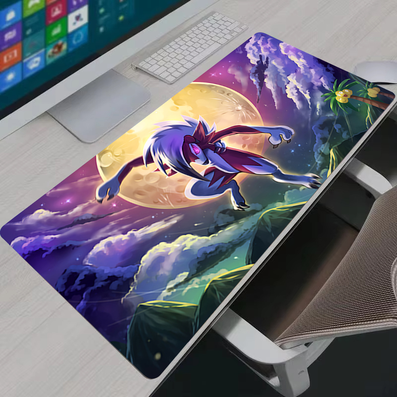 Pc Gaming Keyboards - Computer Mouse Pad Gaming P-pokemon Lycanroc