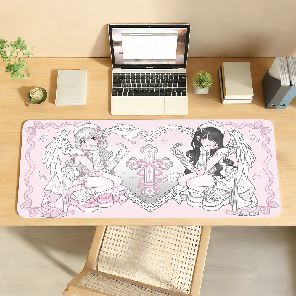 Pc Gaming Pink - Cute Jirai Kei Mouse Pad Computer