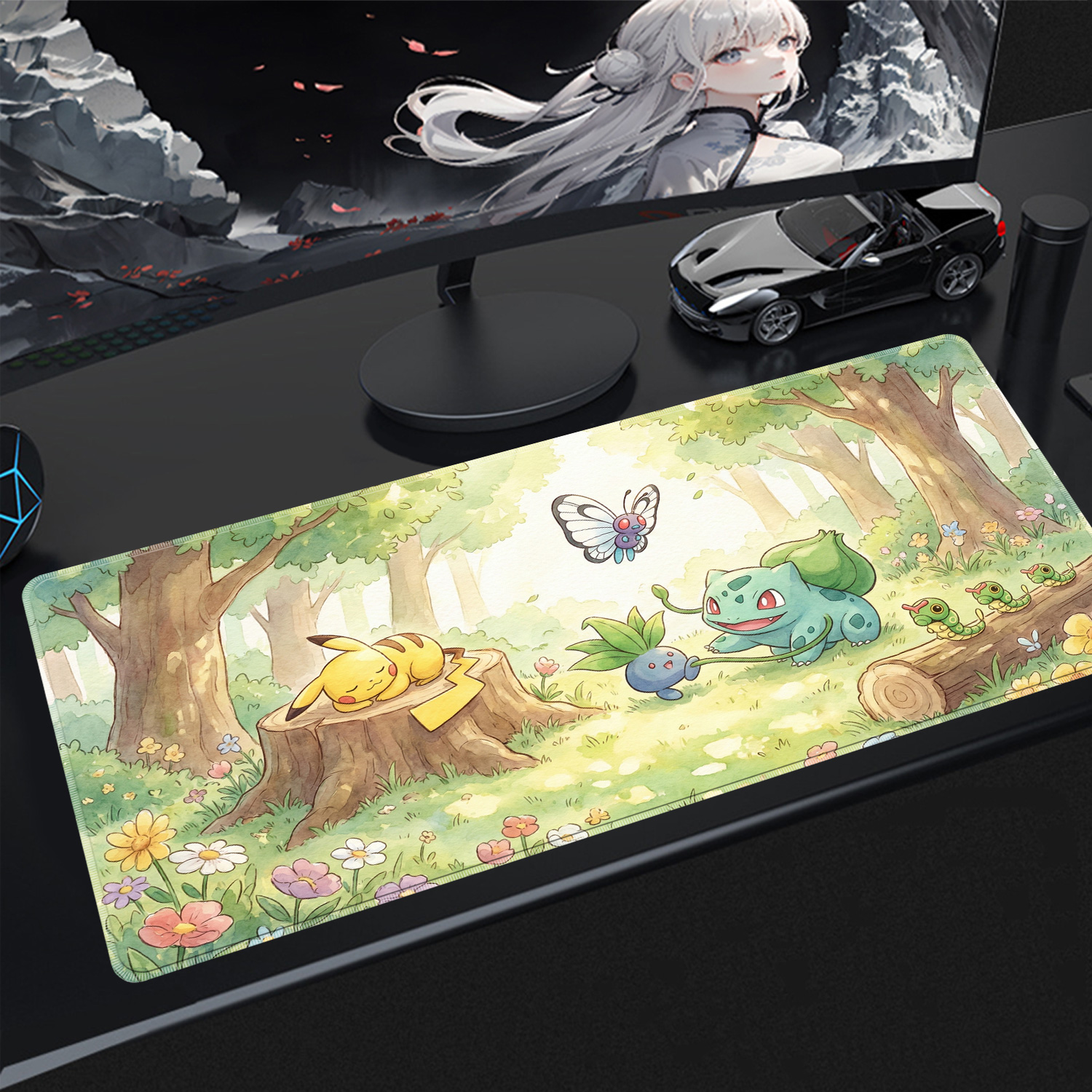 Pc Gaming Keyboards - Kawaii Mouse Pad Gaming PC Accessories
