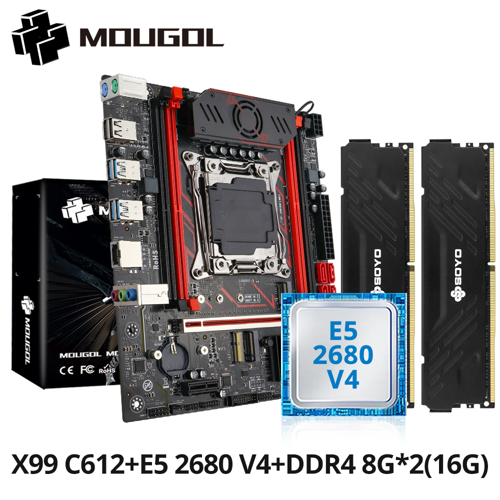 Pc Gaming Omen - MOUGOL X99 Motherboard Kit C612 Chip