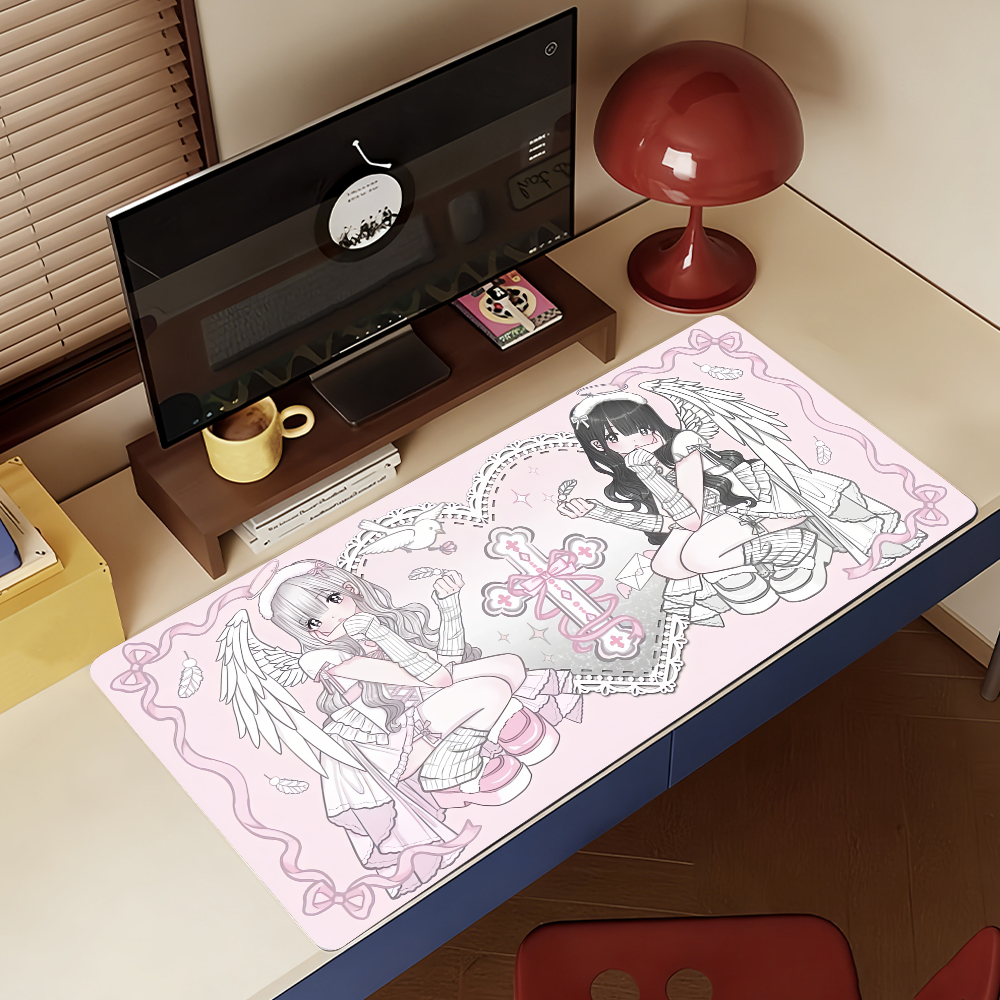 Cute Jirai Kei Mouse Pad Compu - Pc Gaming Pink reseña y precio