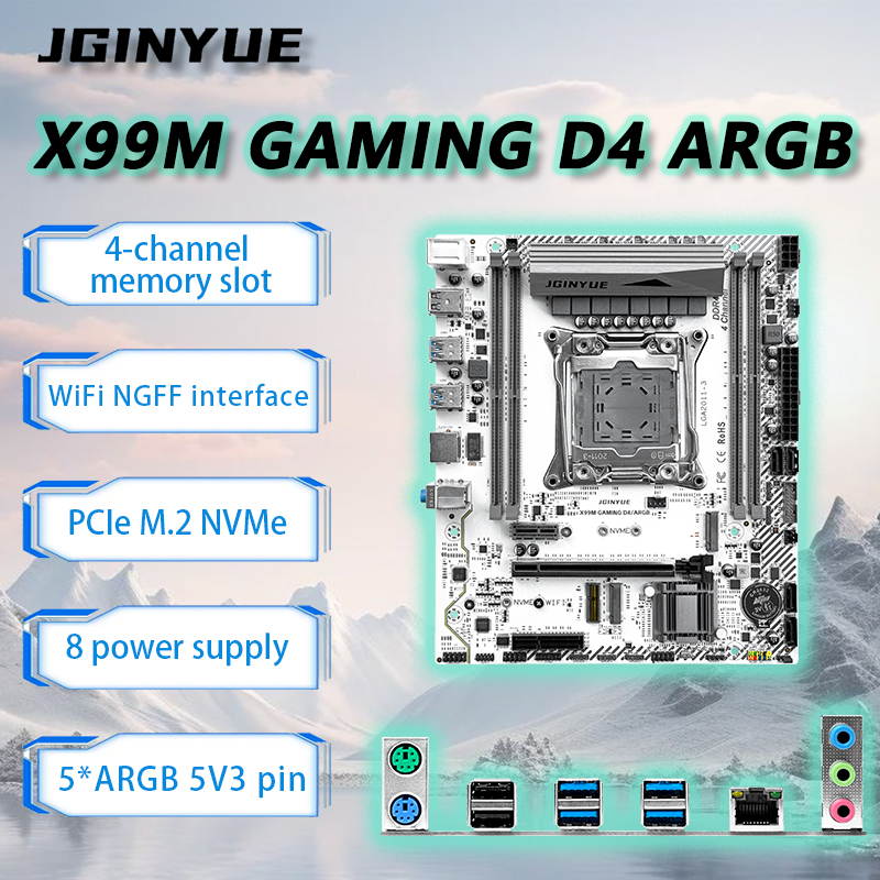 JGINYUE X99 Motherboard LGA201 - Pc Gaming Omen reseña y precio