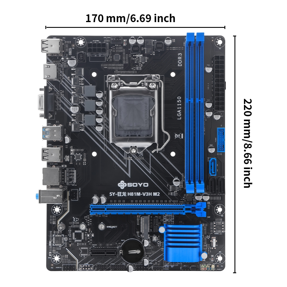 H81M Gaming Motherboard TPM GD - Pc Gaming Omen reseña y precio