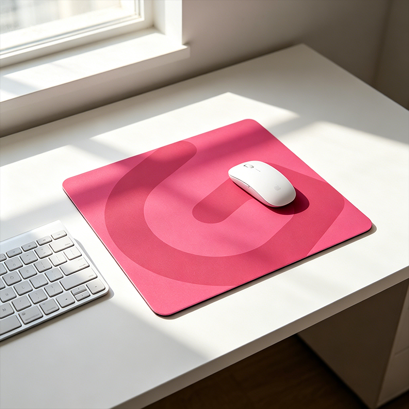 Generic Rubber Mouse Pad, Red/ - Pc Gaming Pink reseña y precio