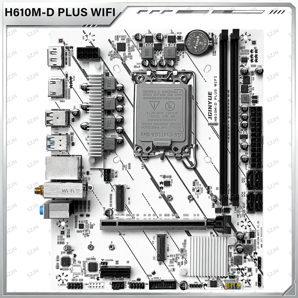 JGINYUE H610M Mainboard LGA170 - Pc Gaming I7 14Th Gen reseña y precio