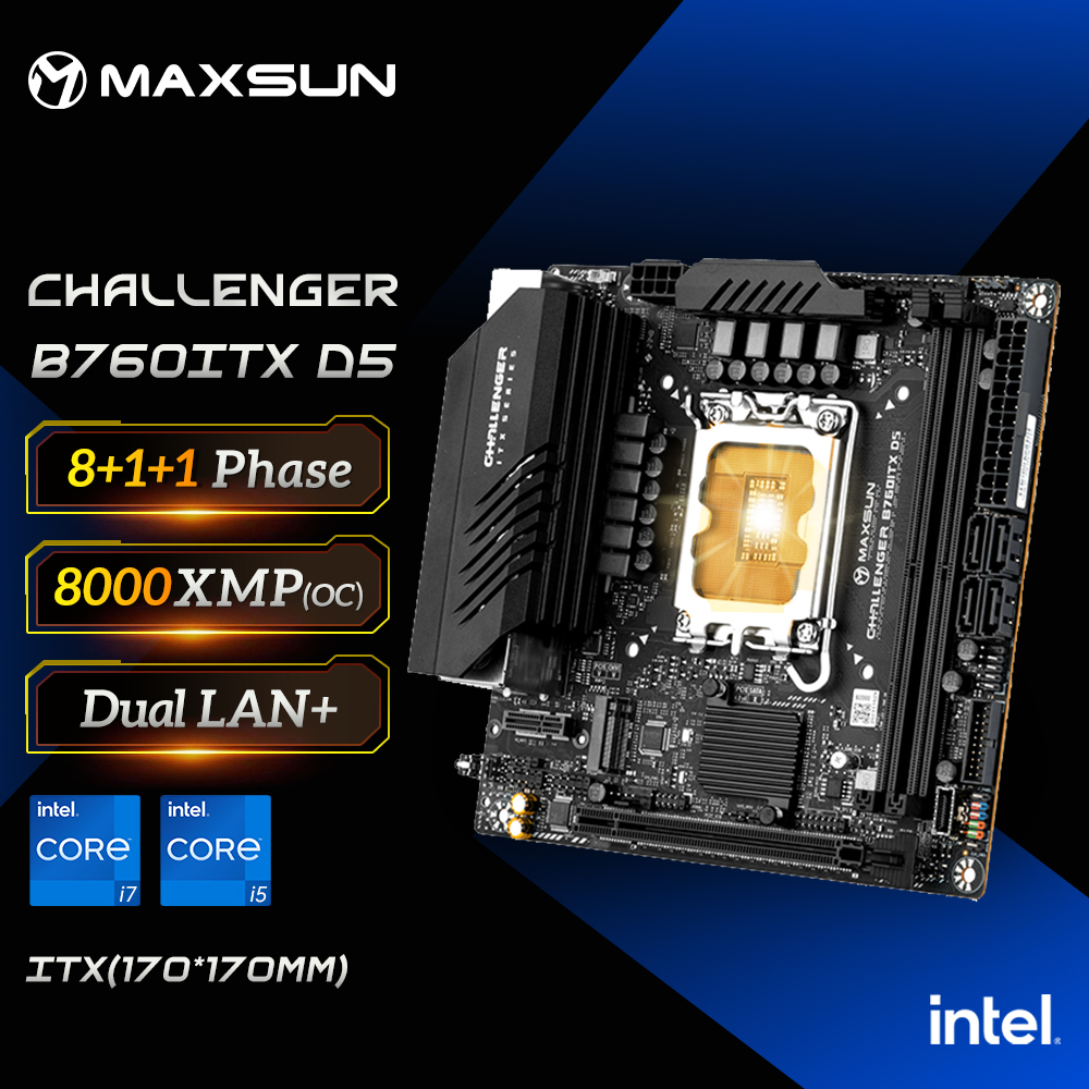 MAXSUN Game Motherboard B760IT - Pc Gaming I7 14Th Gen reseña y precio