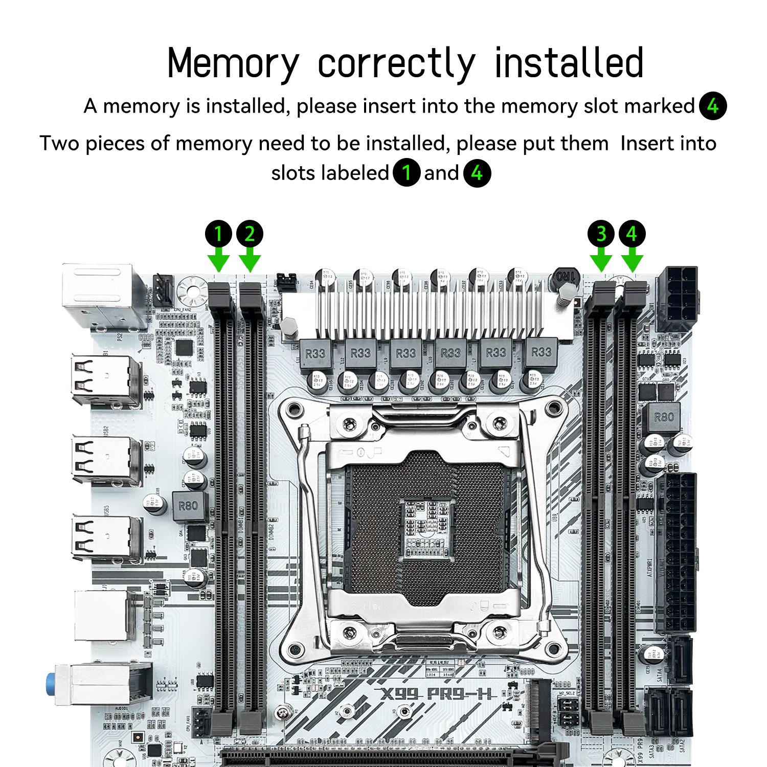 MACHINIST White X99 Motherboar - Pc Gaming Omen reseña y precio