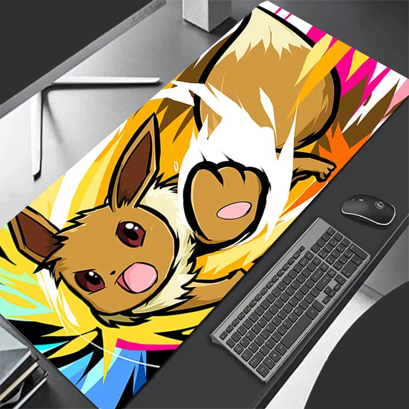P-Pokemon Eevee Anime Gaming M - Pc Gaming Keyboards reseña y precio