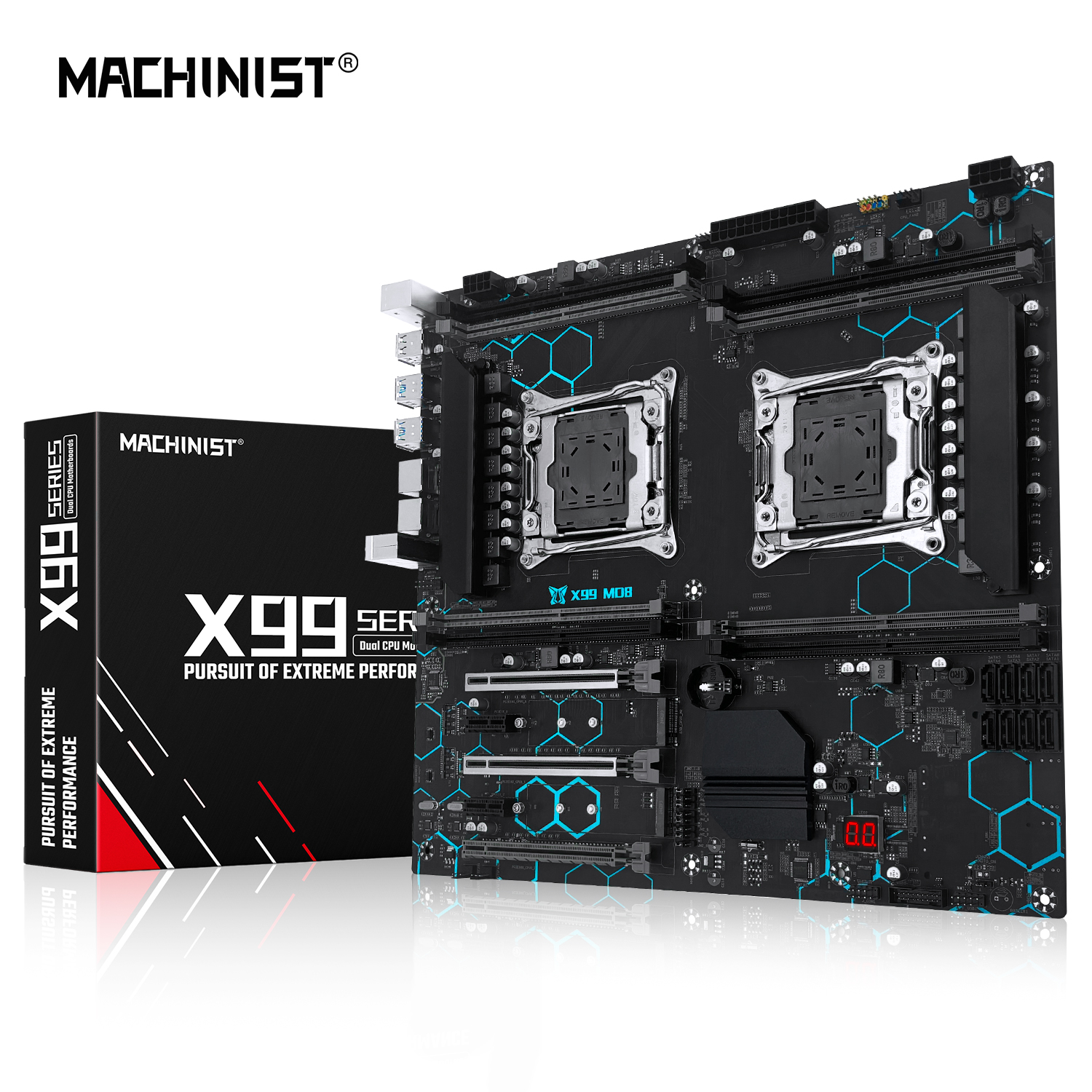 MACHINIST X99 MD8 Motherboard  - Pc Gaming Omen reseña y precio