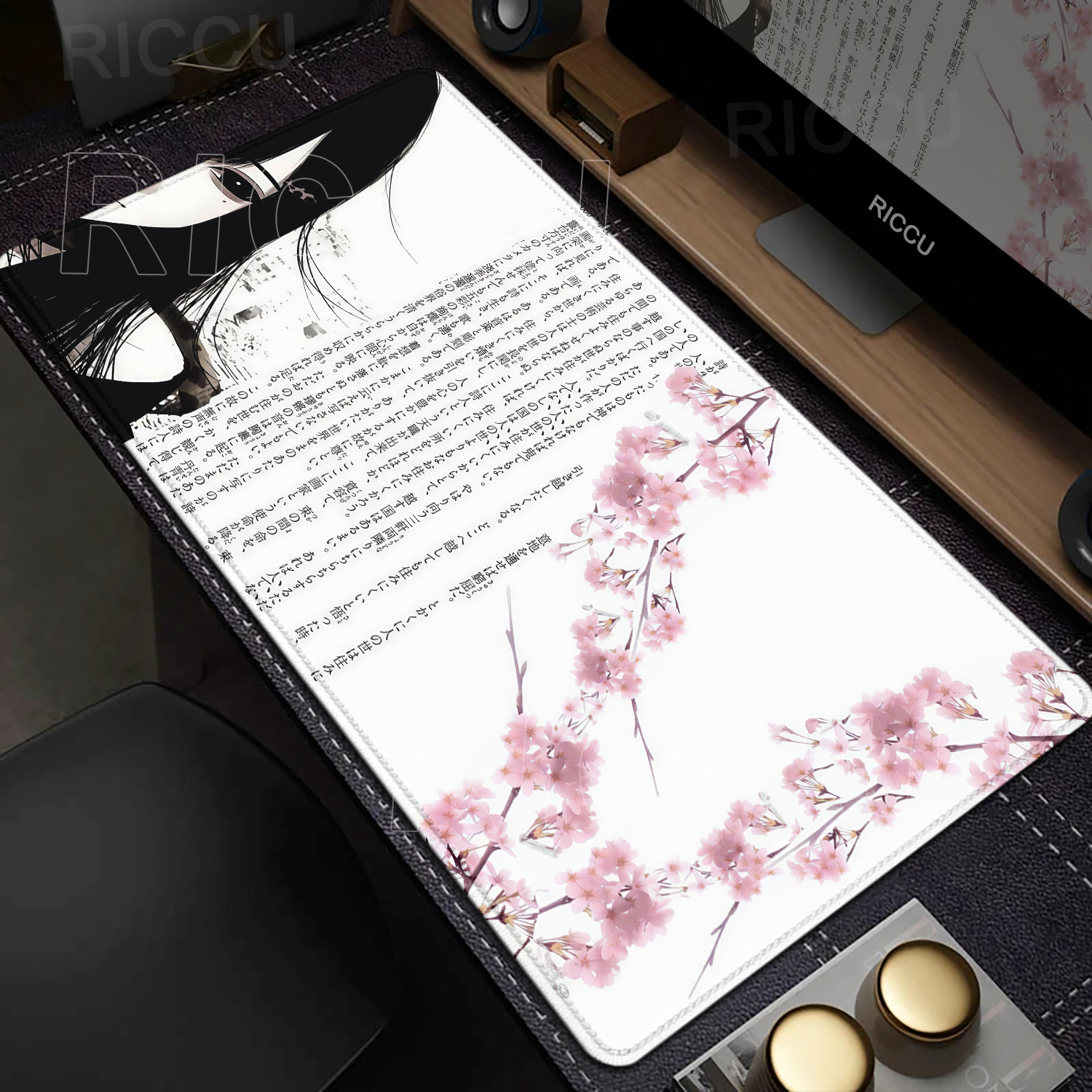 Anime Aesthetics Mousepad Blac - Pc Gaming Pink reseña y precio