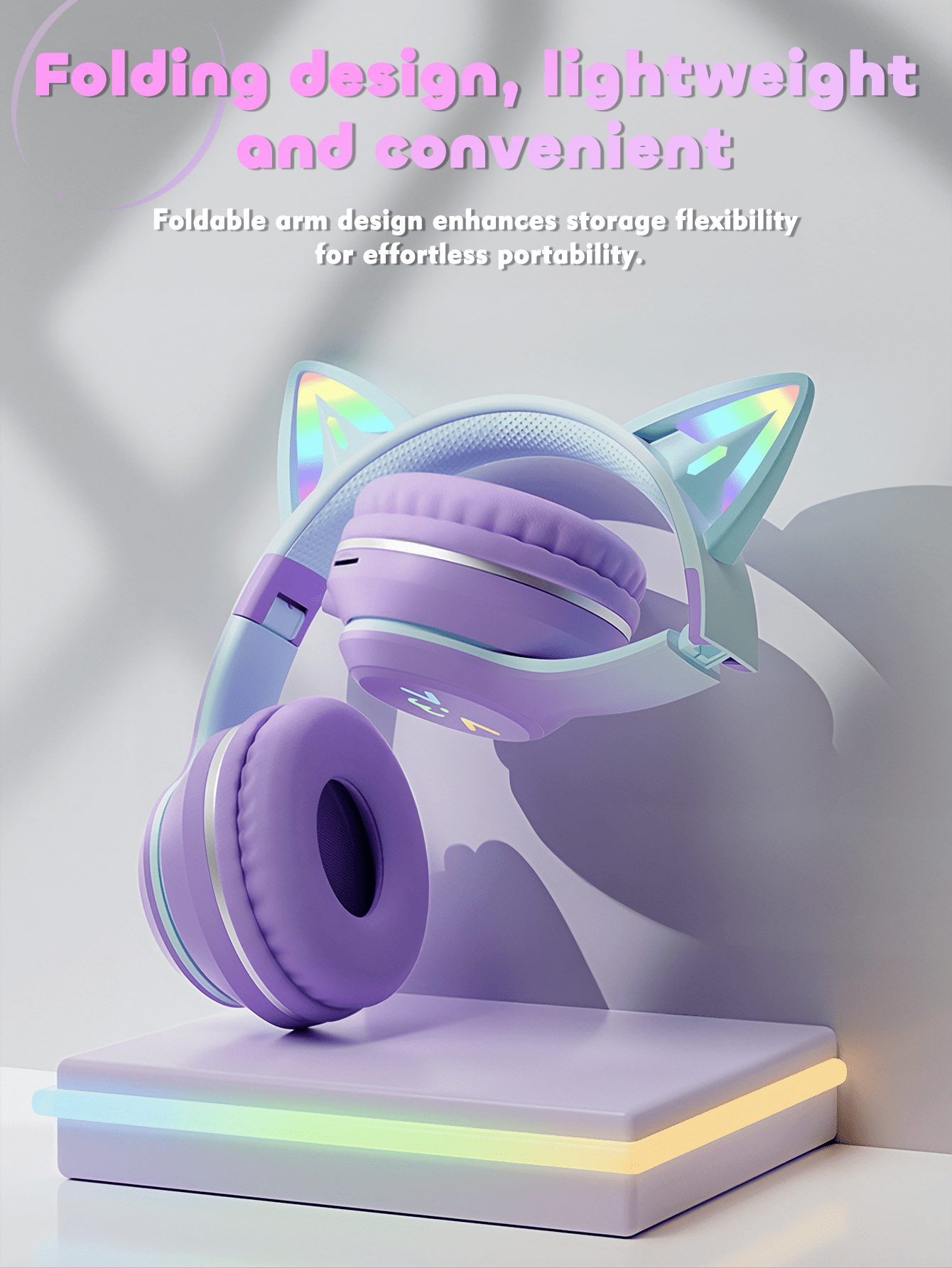 GENAI Wireless Headphones With - Gaming Headset reseña y precio