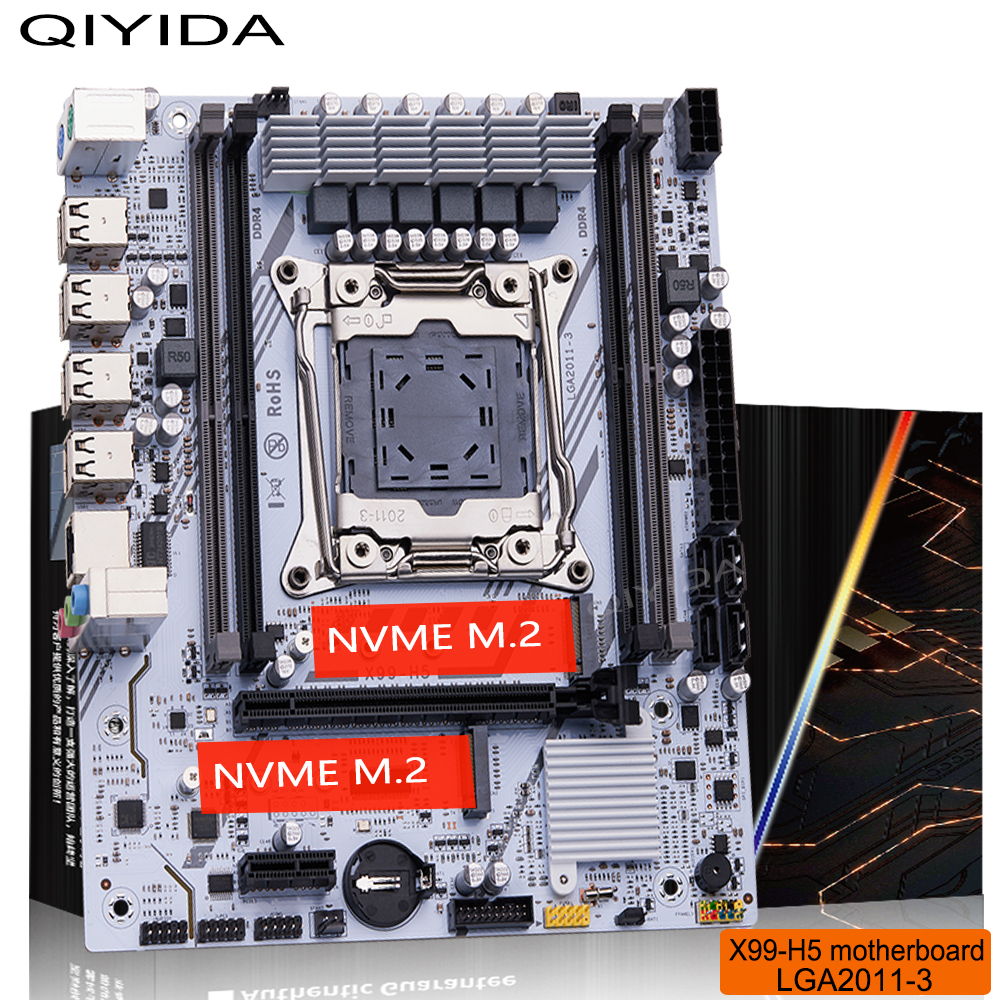 QIYIDA X99 motherboard LGA2011 - Pc Gaming Omen reseña y precio