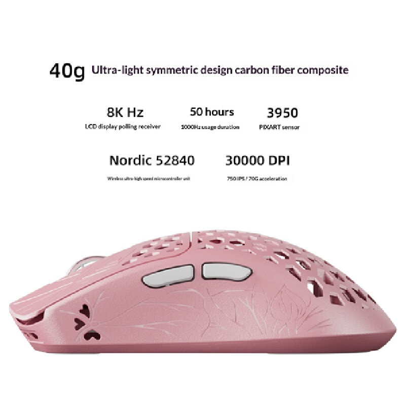 Vancer Akitsu Pink Carbon Fibe - Pc Gaming Pink reseña y precio