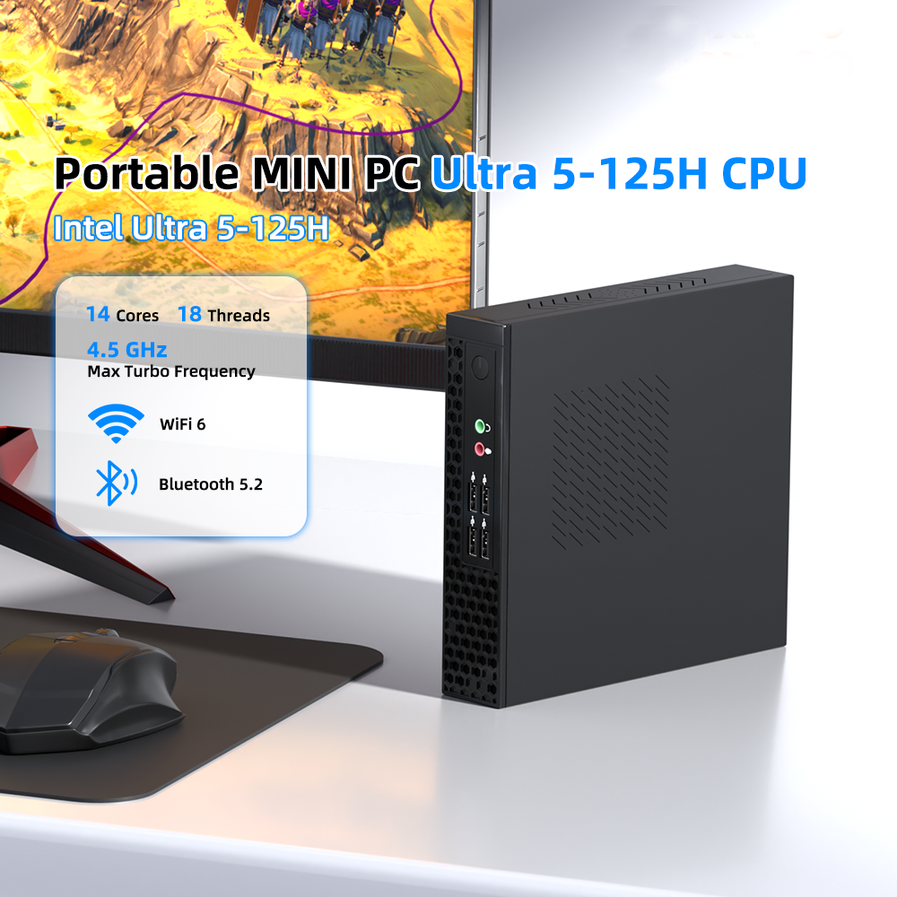 14th Gen Ultra 5 125H Mini PC  - Pc Gaming I7 14Th Gen reseña y precio