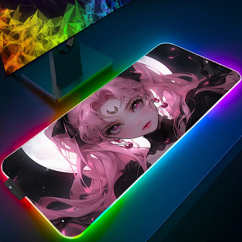 RGB Large Mouse Pad Gamer Keyb - Pc Gaming Pink reseña y precio