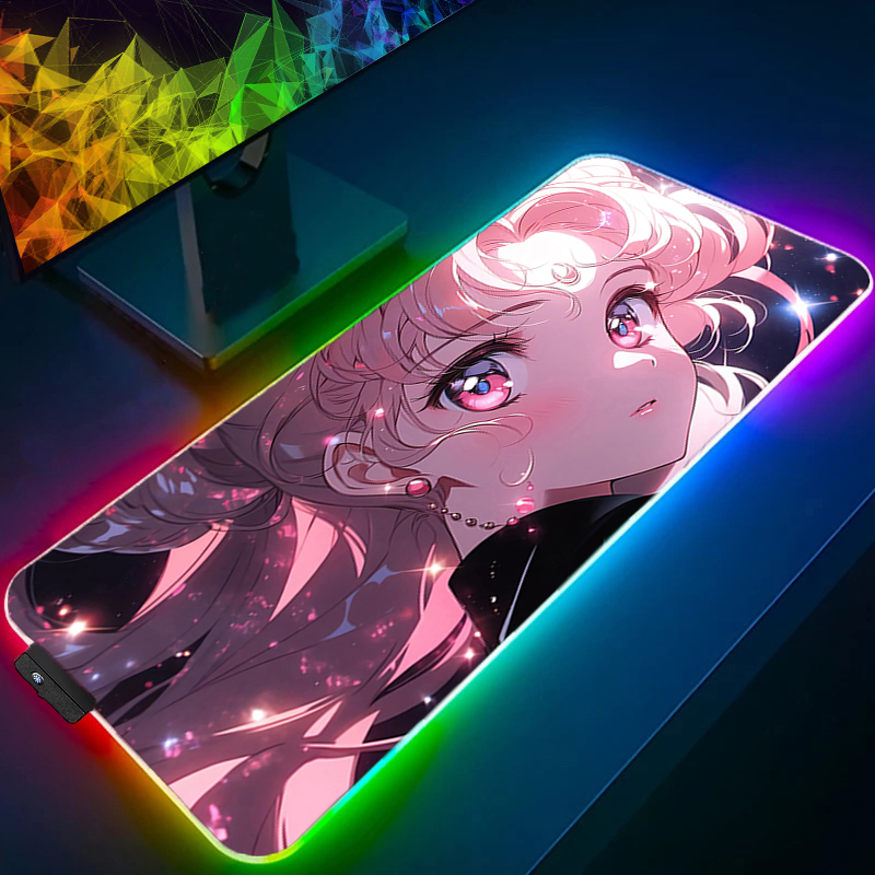 RGB Large Mouse Pad Gamer Keyb - Pc Gaming Pink reseña y precio