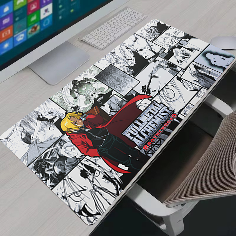 Mouse Pad Large Fullmetal Alch - Pc Gaming Keyboards reseña y precio