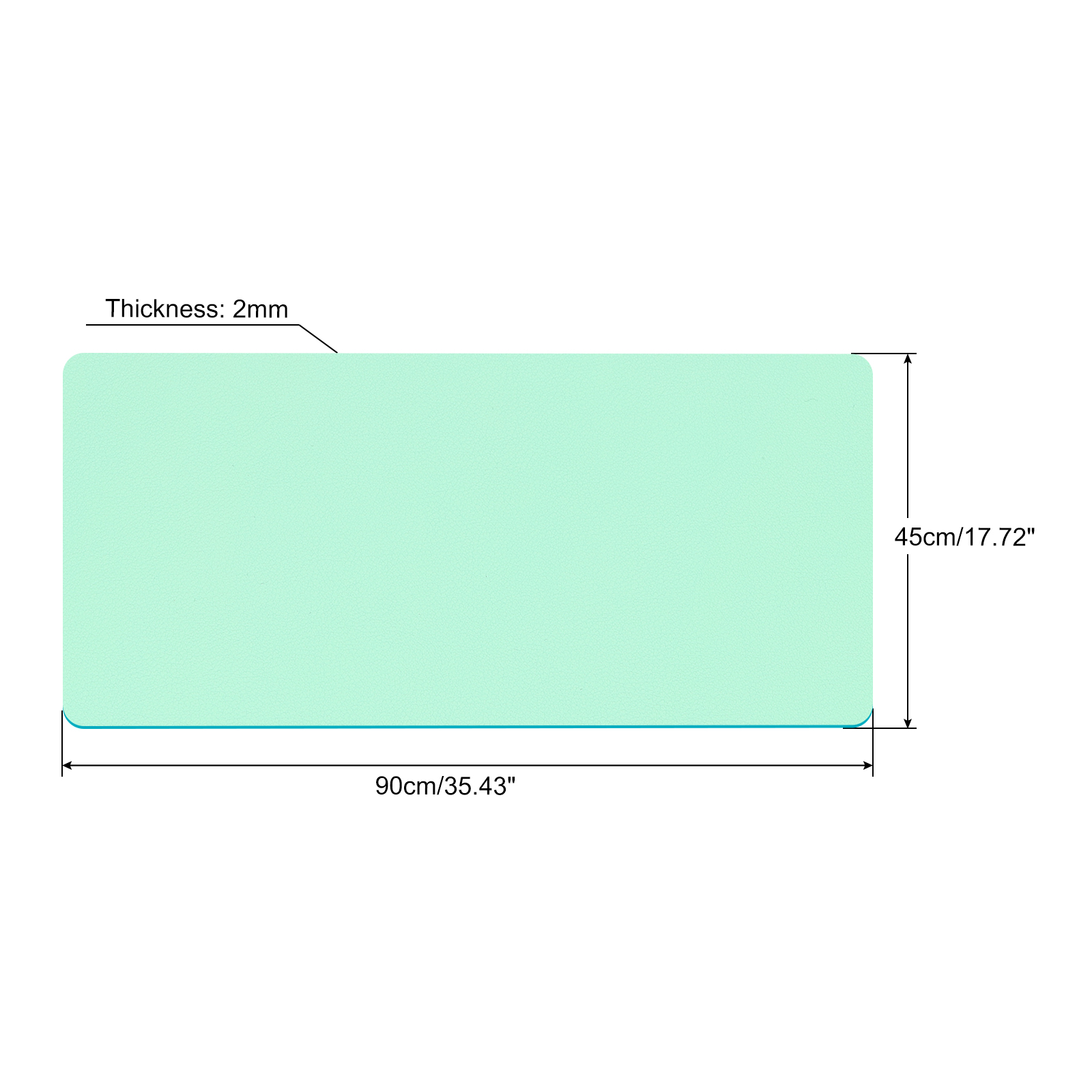 Office Desk Mat Protector PU L - Pc Gaming Keyboards reseña y precio
