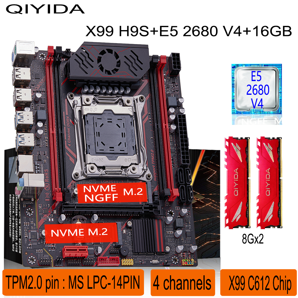 Qiyida X99 motherboard kit LGA - Pc Gaming Omen reseña y precio