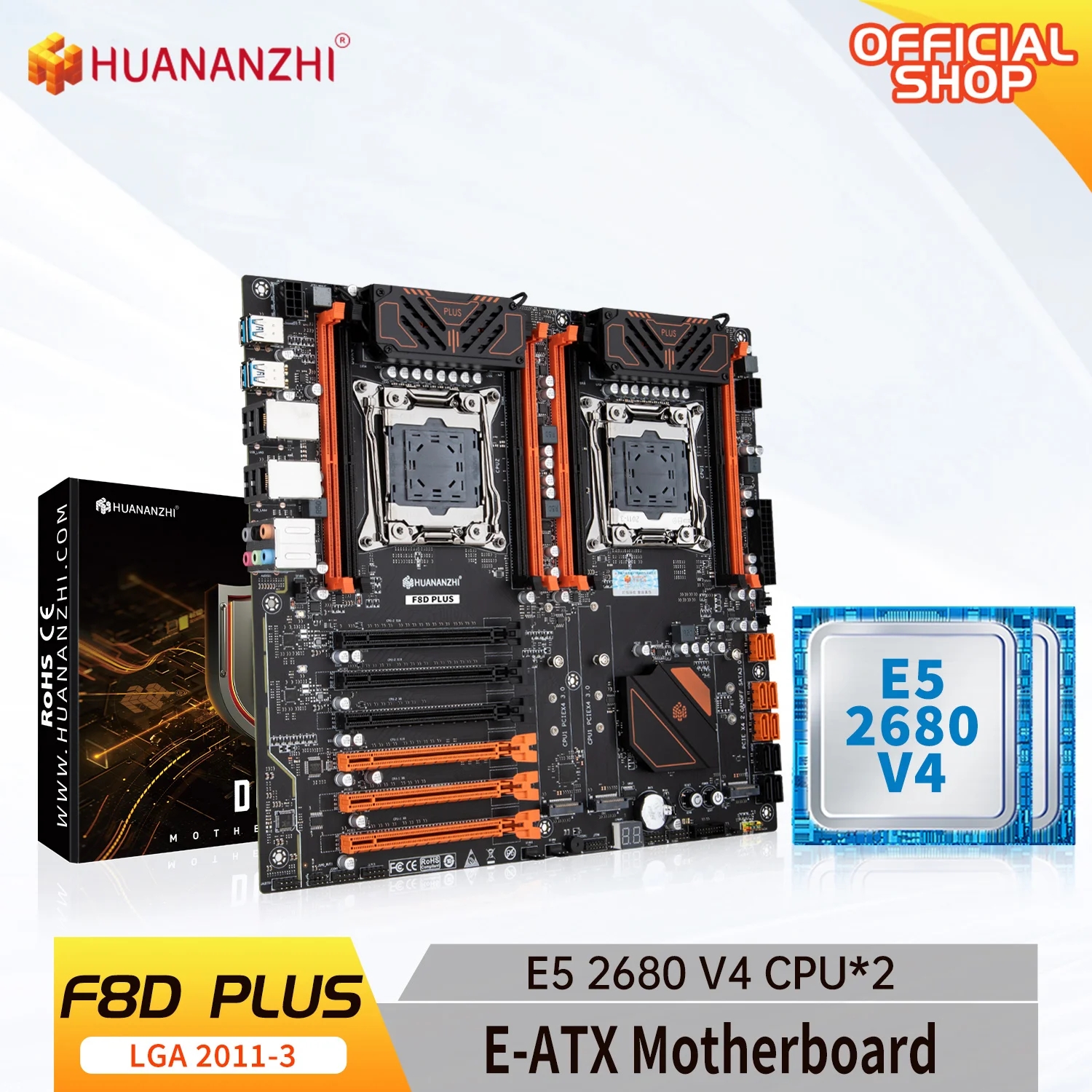 HUANANZHI X99 F8D PLUS LGA 201 - Pc Gaming Omen reseña y precio