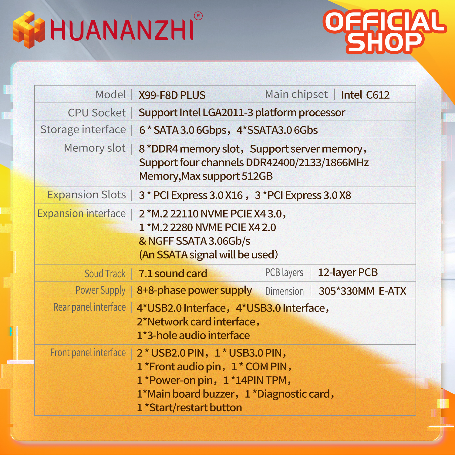HUANANZHI X99 F8D PLUS LGA 201 - Pc Gaming Omen reseña y precio