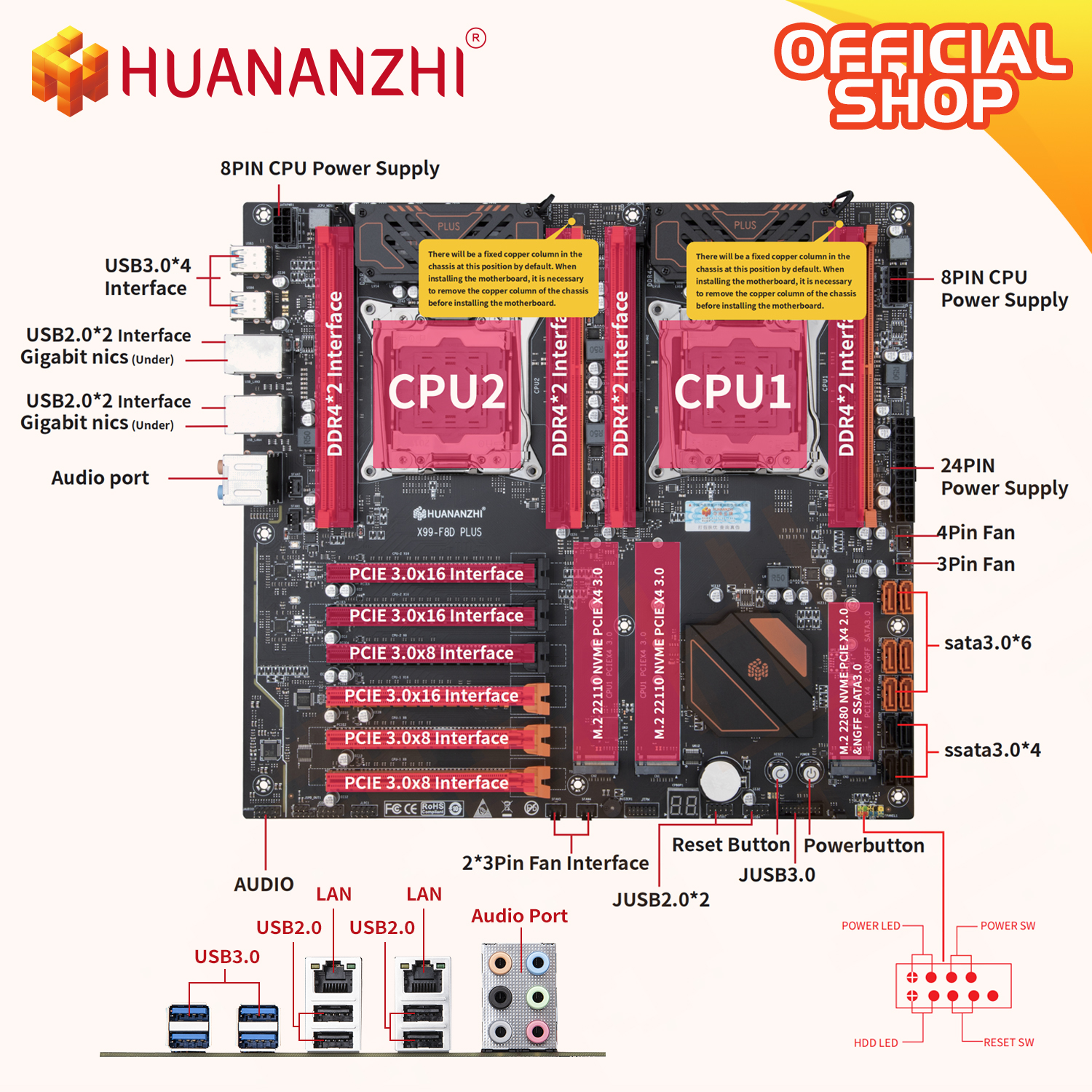 HUANANZHI X99 F8D PLUS LGA 201 - Pc Gaming Omen reseña y precio