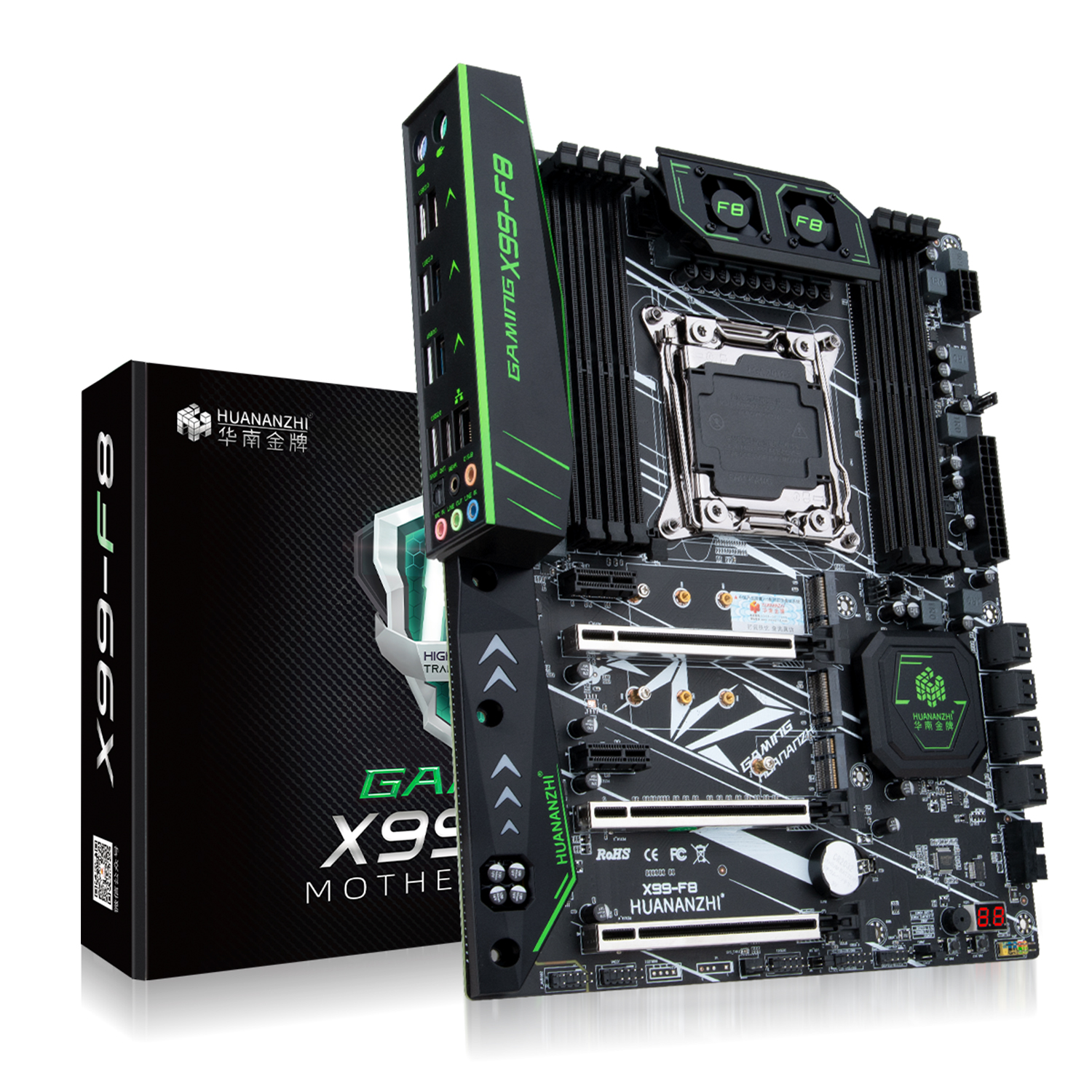 HUANANZHI X99 F8 Placa-mãe LGA - Pc Gaming Omen reseña y precio