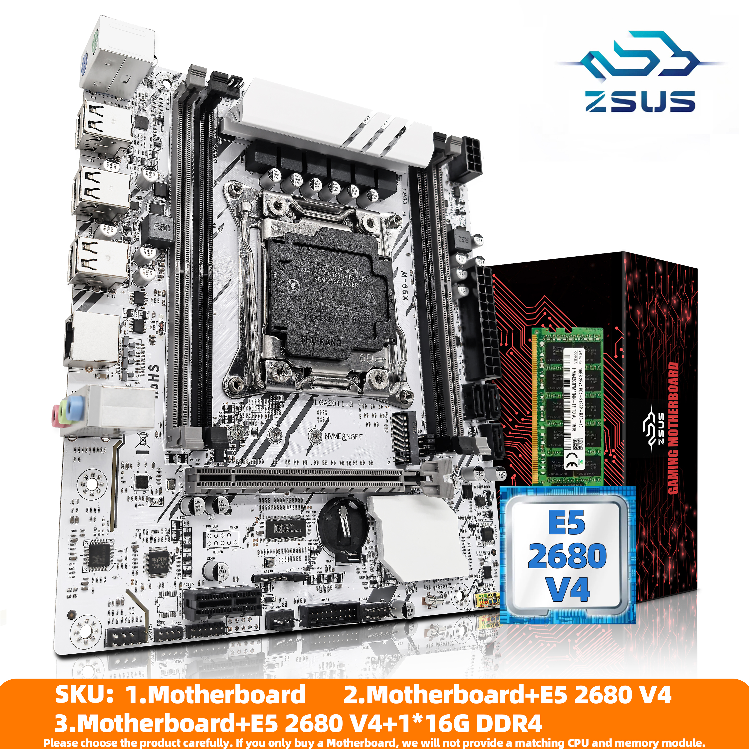 ZSUS X99-W Motherboard Set Kit - Pc Gaming Omen reseña y precio