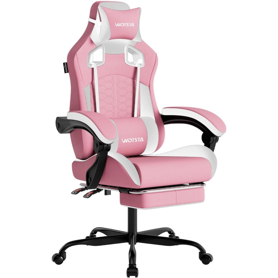 Pink Gaming Chair with Massage - Pc Gaming Pink reseña y precio