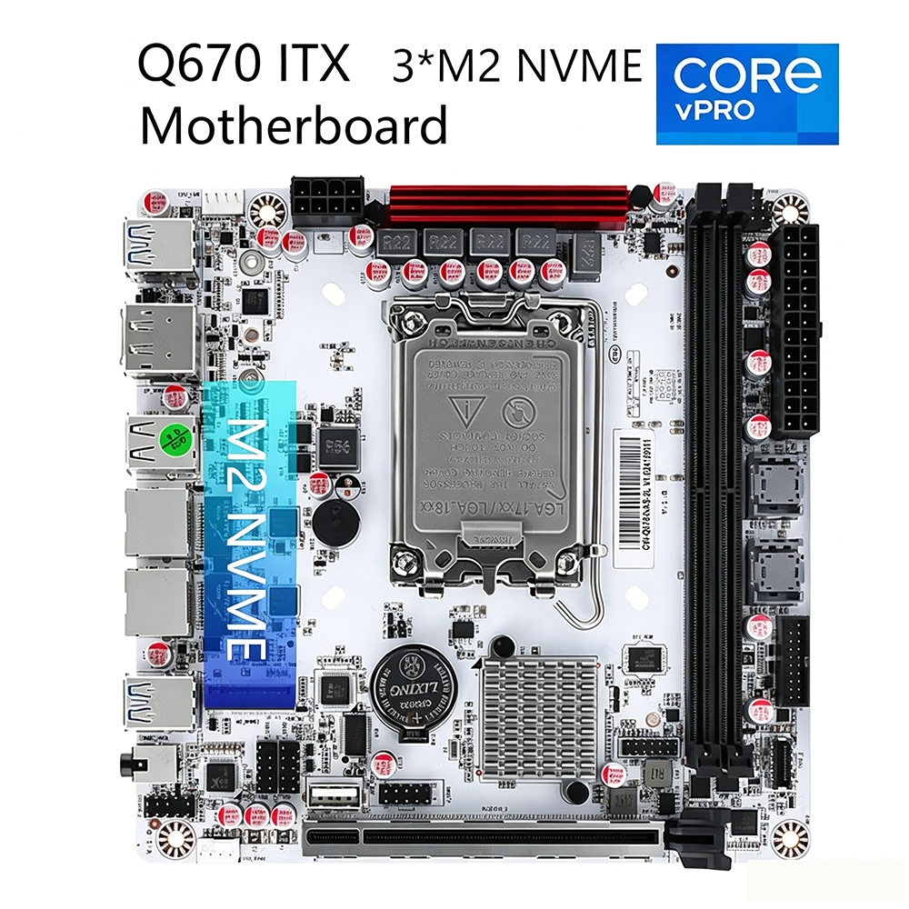 Q670 ITX NAS Motherboard Kit,  - Pc Gaming I7 14Th Gen reseña y precio