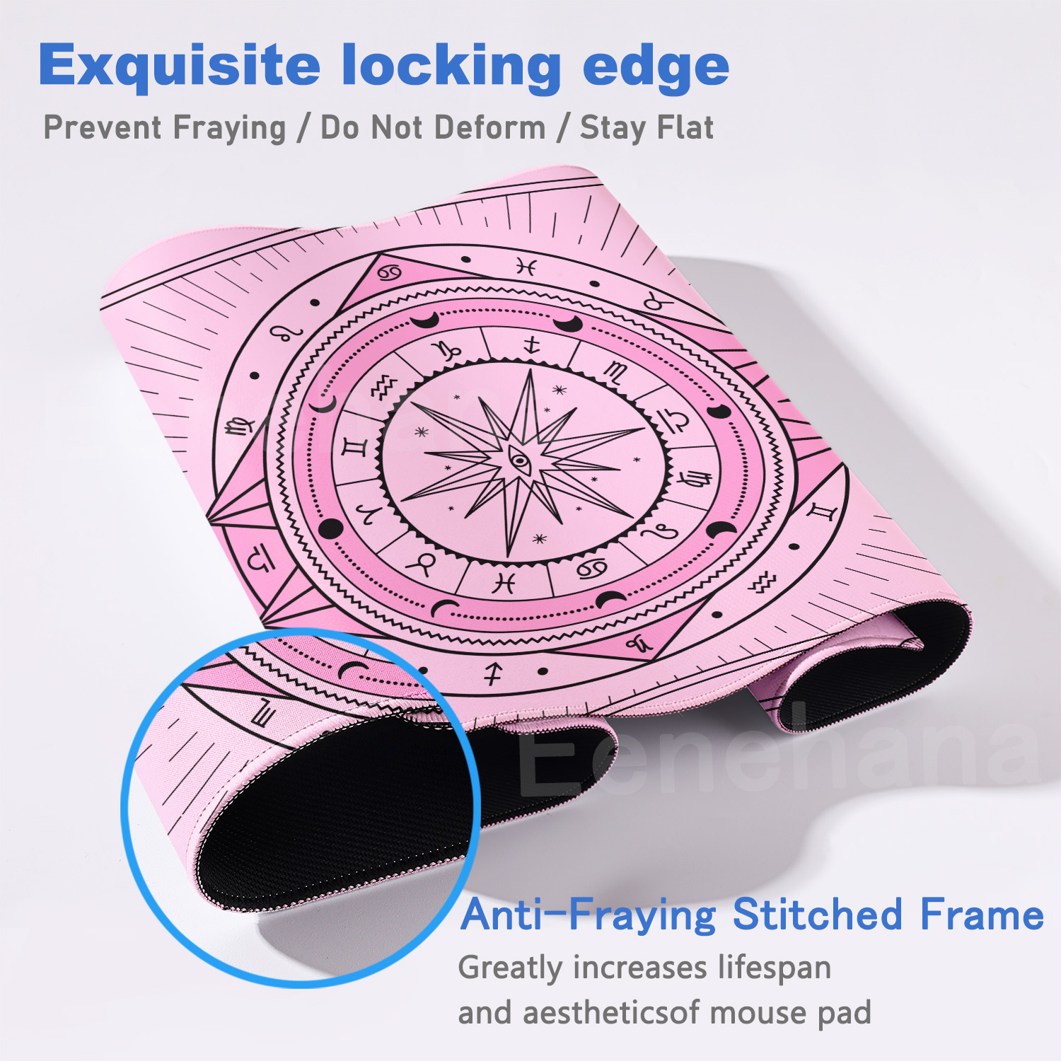 XXL Moon Card Mouse Pad Keyboa - Pc Gaming Pink reseña y precio