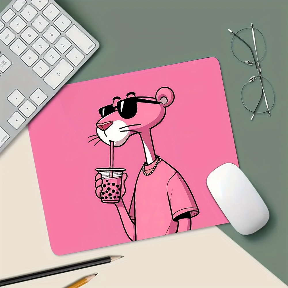 Non-Slip Mouse Pad with Cute P - Pc Gaming Pink reseña y precio