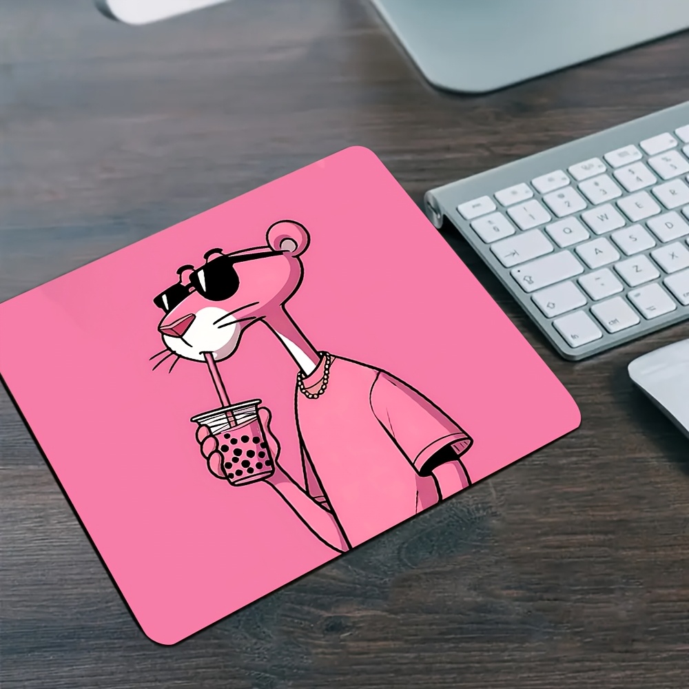 Non-Slip Mouse Pad with Cute P - Pc Gaming Pink reseña y precio