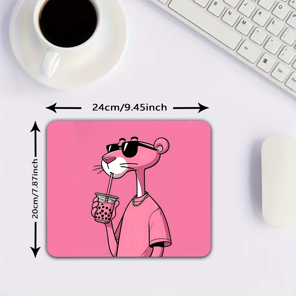 Non-Slip Mouse Pad with Cute P - Pc Gaming Pink reseña y precio