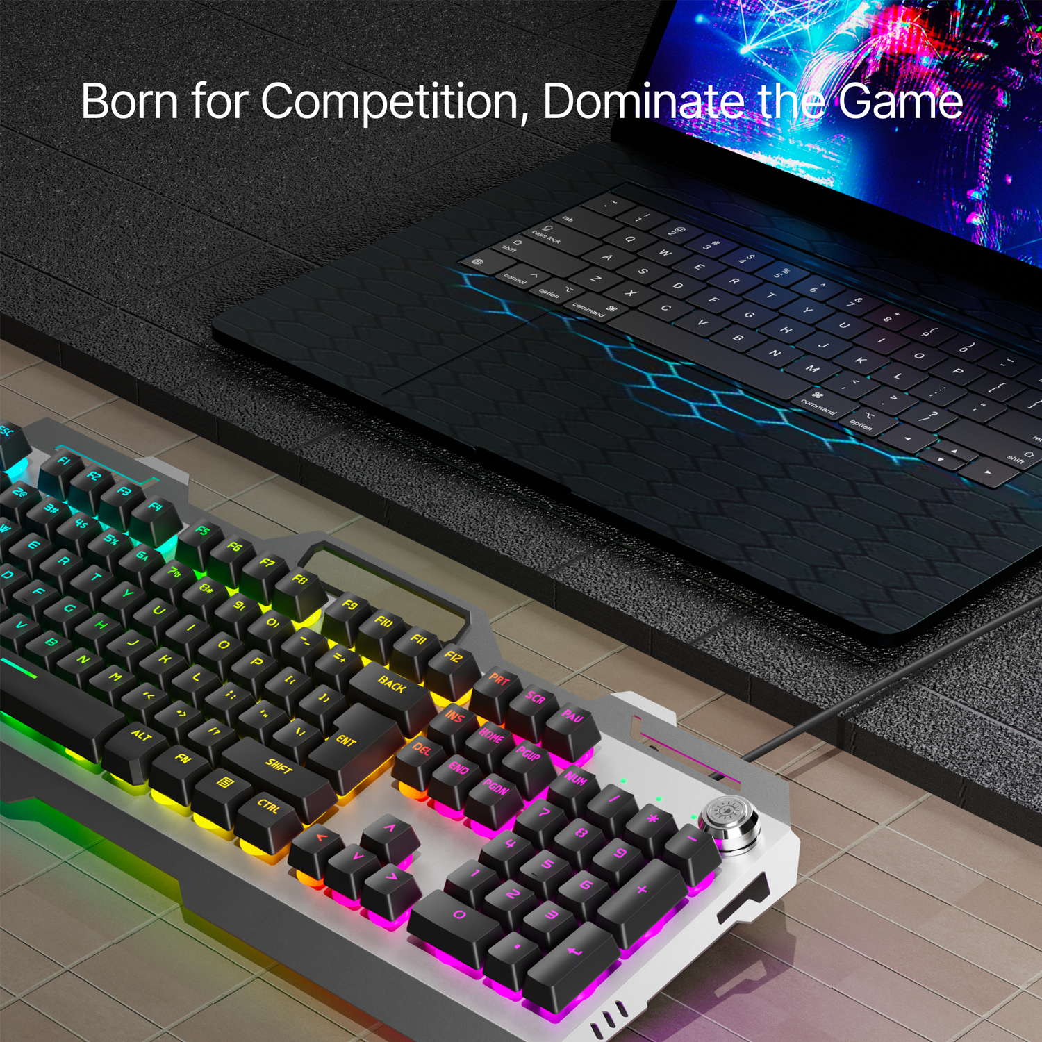 EWEADN Silent Gaming Keyboard, - Pc Gaming Keyboards reseña y precio