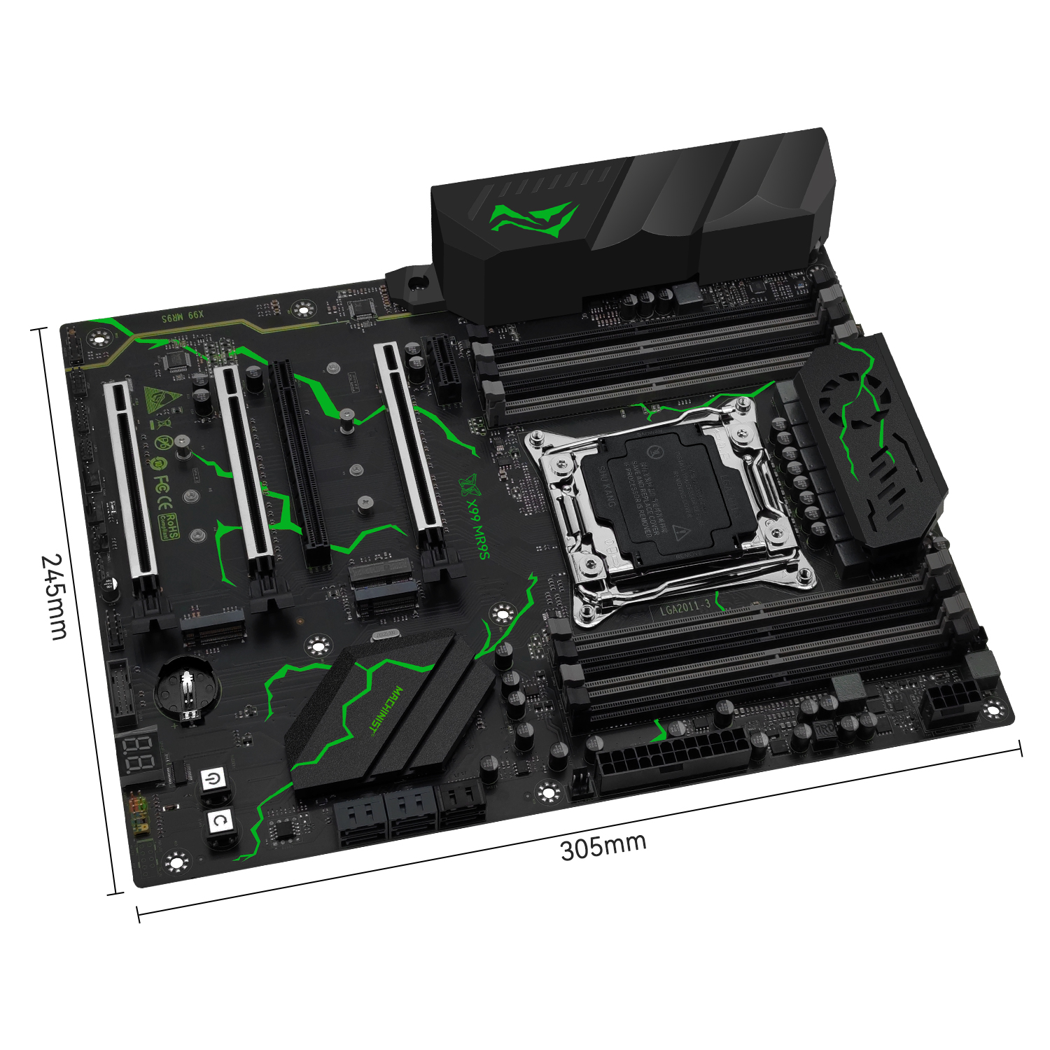 MACHINIST X99 MR9S ATX Motherb - Pc Gaming Omen reseña y precio